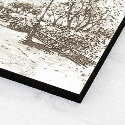 Eiffel Tower in Paris - Engraved 3D Wall Art