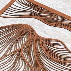 Modern kép - Folyó | Cseresznye