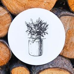 3 dielny kruhový obraz - Zaváraniny 