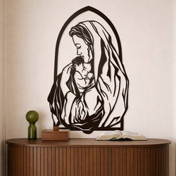 Wooden Wall Art - Virgin Mary