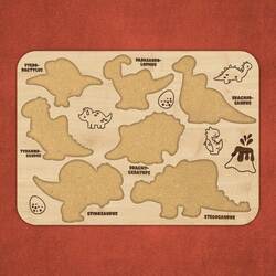 Drevená interaktívna hračka - Dinosaury | Javor