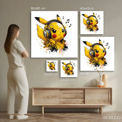 Pokémon obraz na stenu - Pikachu