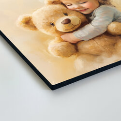Children&#039;s Colorful Wall Art - Teddy Bear