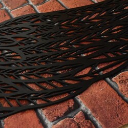 Anjelské krídla na stenu  | Čierna