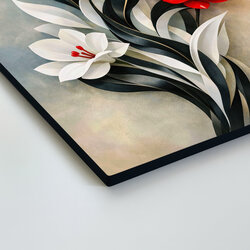 Obraz kvetov - Dotyk vintage štýlu