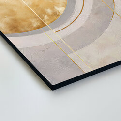 Large abstract painting - Gold