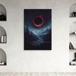 Wooden Wall Art - Solar Eclipse