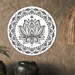 Obraz mandaly na stenu - Lotus