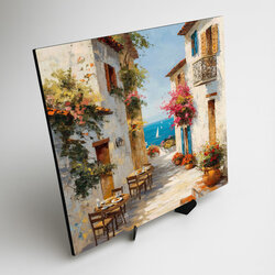 Provence obraz - Ráno na pobřeží