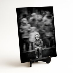 Čiernobiely obraz - Ticho v dave