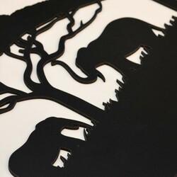 Wall Art - Elephant  | Black / White