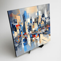 Abstraktný obraz - Urban City