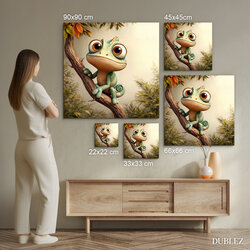 Detský obraz - Chameleón