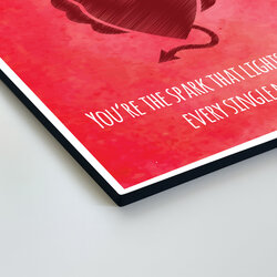 Valentine’s Gift for Him - Bedroom Wall Art