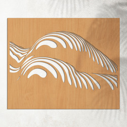 Modern Wall Art for the Bedroom Above the Bed - Act | Beech