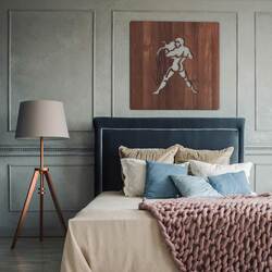 Fa dekoráció - Vízöntő | Dió