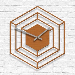 Lacné nástenné hodiny - Factory | Čerešňa