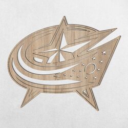 Hokejové logo - Columbus Blue Jackets | Dub Sonoma