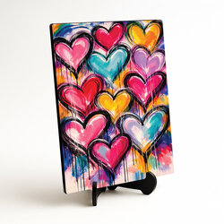 Street art obraz - Rytmus lásky