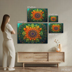 Farebný obraz - Mandala duše