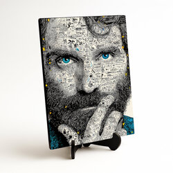 Doodle art obraz - Mapa mysle