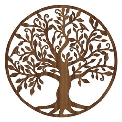 Decorațiune perete copacul vieții - Dafor | Nucă