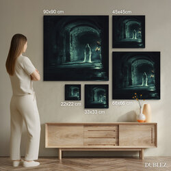 Gotický obraz - Biela pani