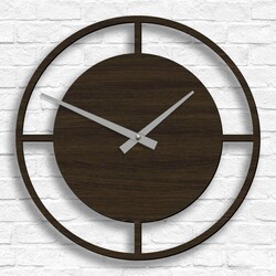 Modern Clock for the Kitchen - Luxury | Wenge