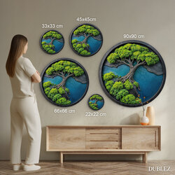 Luxury painting of a tree - Source of life