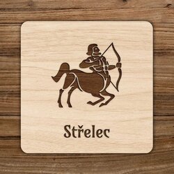 Podložka pod pohár - Zvěrokruh Střelec