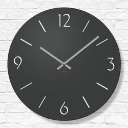 Wall Clock - Viva | Anthracite Gray