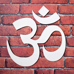 Fa Ohm szimbólum a falra | Fehér