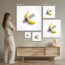 Modern pop-art painting - Banana Art