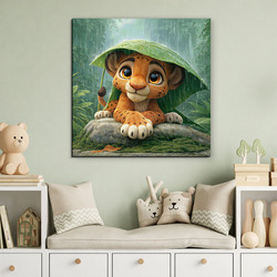 Obraz do detskej izby - Lev