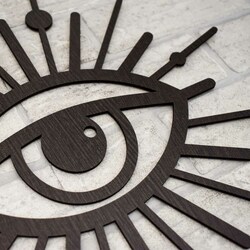 Wooden Wall Art - Symbol Eye | Wenge