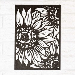 Sunflower Wall Art | Wenge