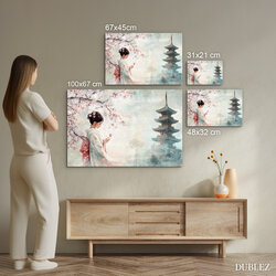 Drevený obraz - Japonská sakura