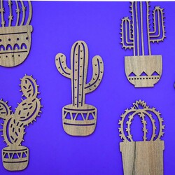 Több részből álló falmatrica - Kaktusz | Dohány Tölgy