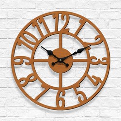 Veľké nástenné hodiny - Vintage | Čerešňa