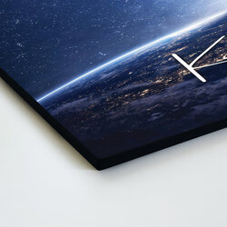 Personalizovaný drevený obraz - Nočná obloha s menami a dátumom