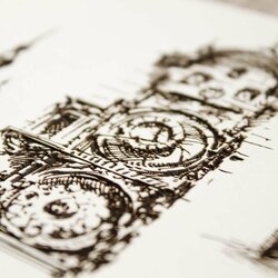 Praha - gravírovaný 3D obraz na zeď ze dřeva | Bílá