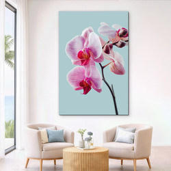 Dřevěný obraz - Květiny orchidejí
