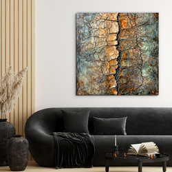 Modern abstract painting - The Crack