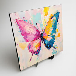 Colorful Wooden Wall Art - Butterfly