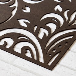 3D panel do kuchyne - Hlas mysle | Wenge