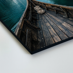 Wall painting - Viking ship