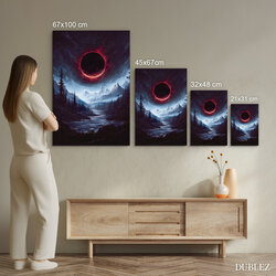 Wooden Wall Art - Solar Eclipse