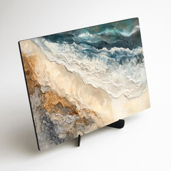 Modern abstract painting - Beach