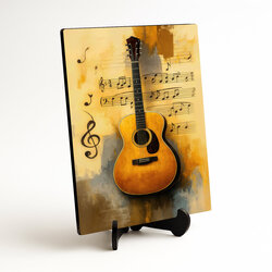 Vintage obraz - Gitara