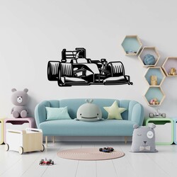 Fából készült falikép - Formula | Fekete